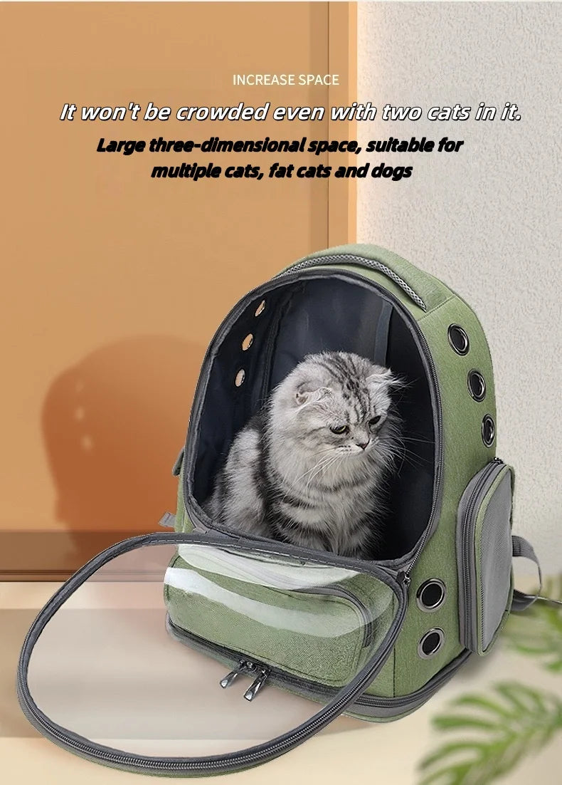 Transparent Pet Carrier Backpack