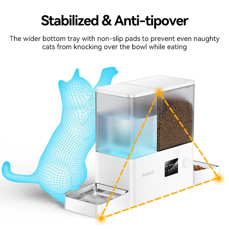 Smart WiFi Pet Feeder & Water Fountain