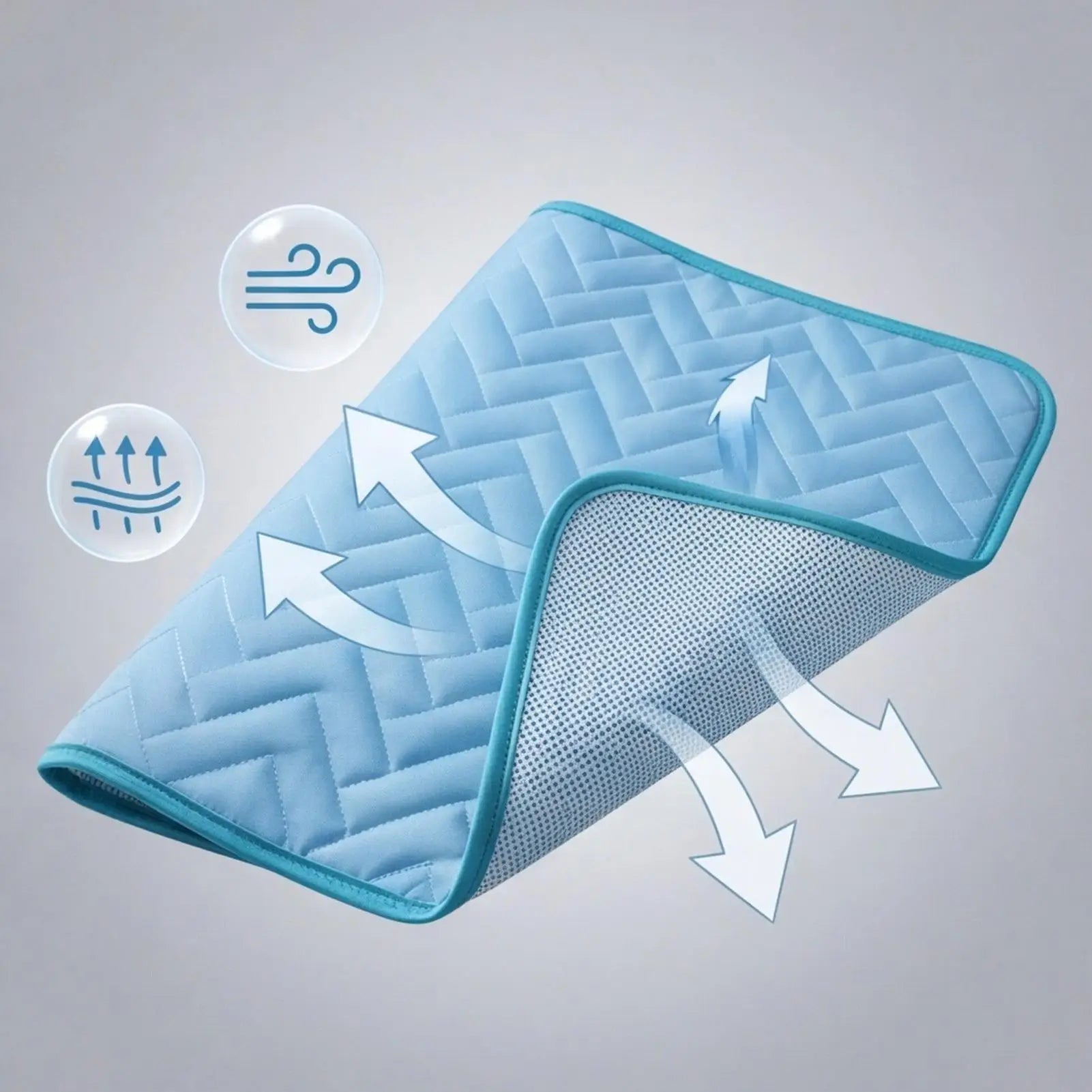 Dog Cooling Mat – Heat Relief Pad for Kennels & Crates