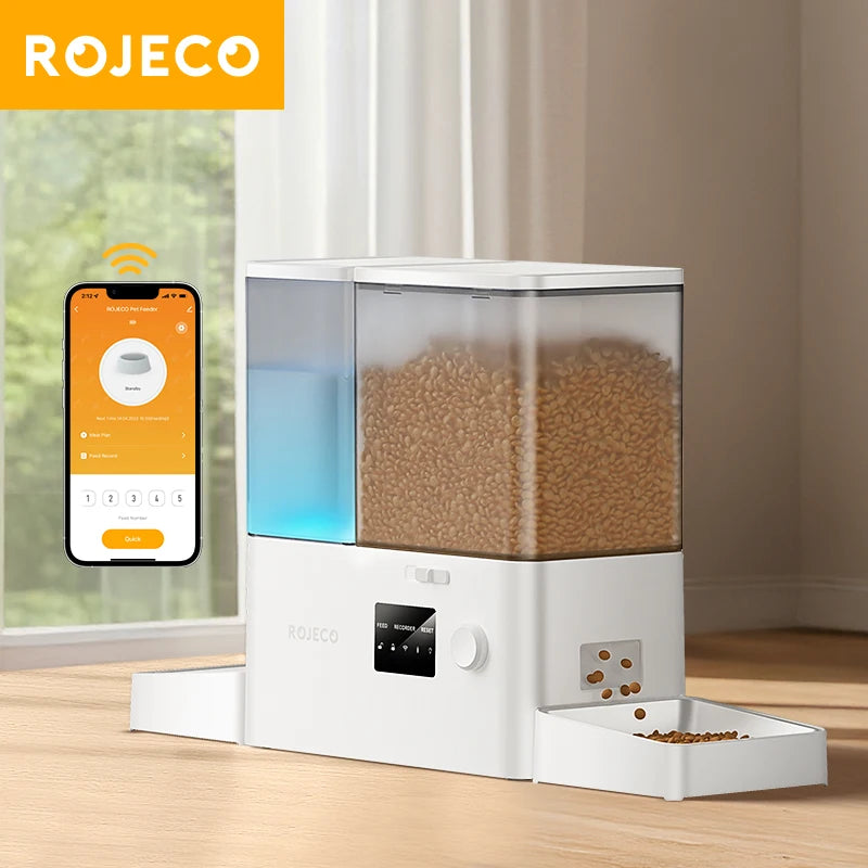 Smart WiFi Pet Feeder & Water Fountain