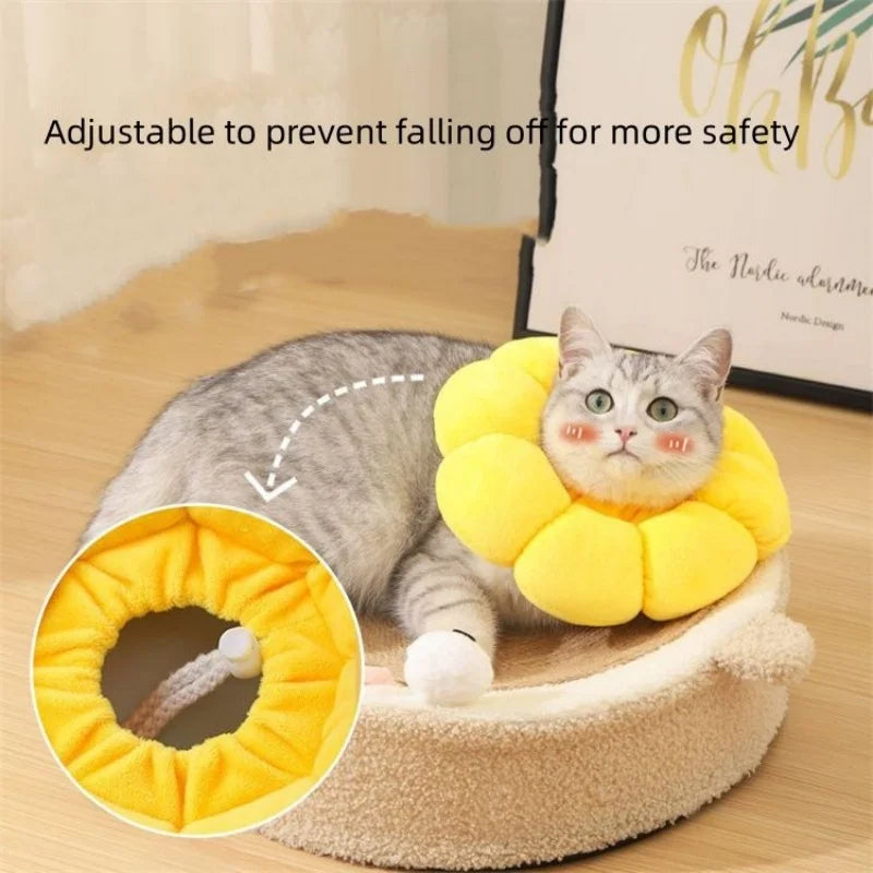 Soft Recovery Collar – Anti-Bite Cone for Cats & Dogs
