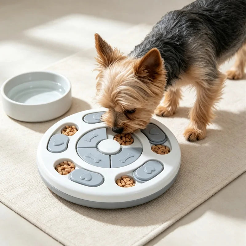 Interactive Dog Feeder Puzzle Toy