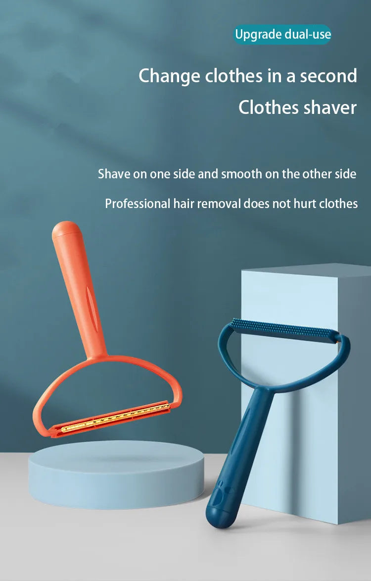 Portable Lint Remover Brush – Manual Fuzz & Fabric Shaver