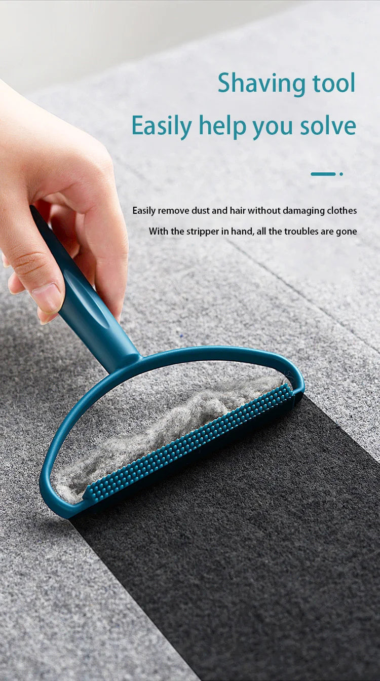 Portable Lint Remover Brush – Manual Fuzz & Fabric Shaver