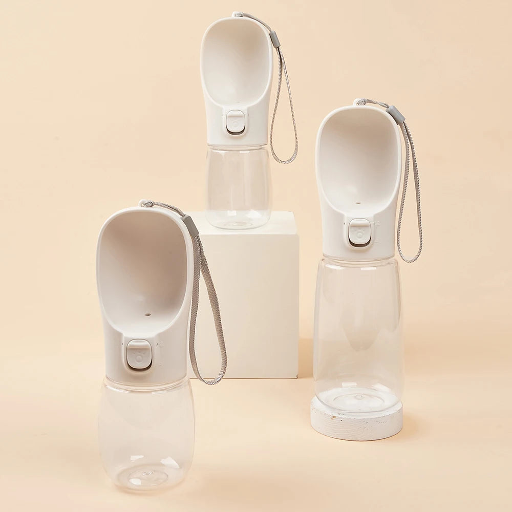 Portable Pet Water Bottle with Lanyard