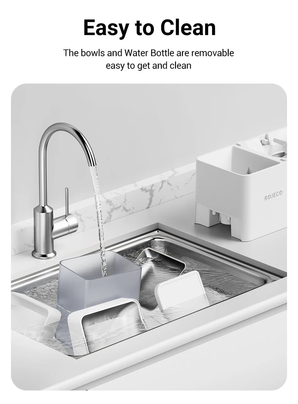 Smart WiFi Pet Feeder & Water Fountain