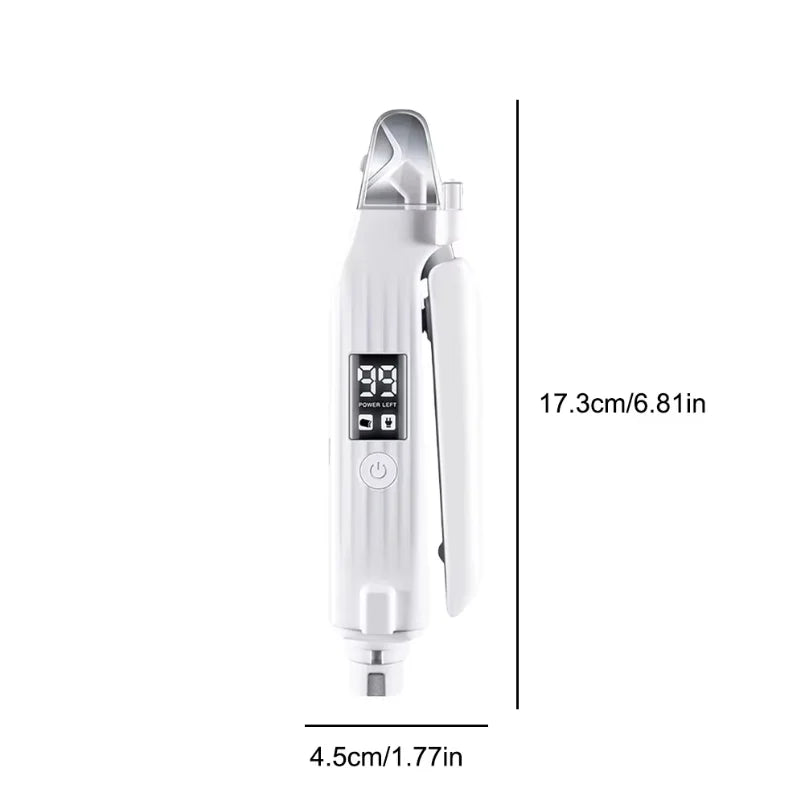 2-in-1 Electric Pet Nail Trimmer & Grinder with LED
