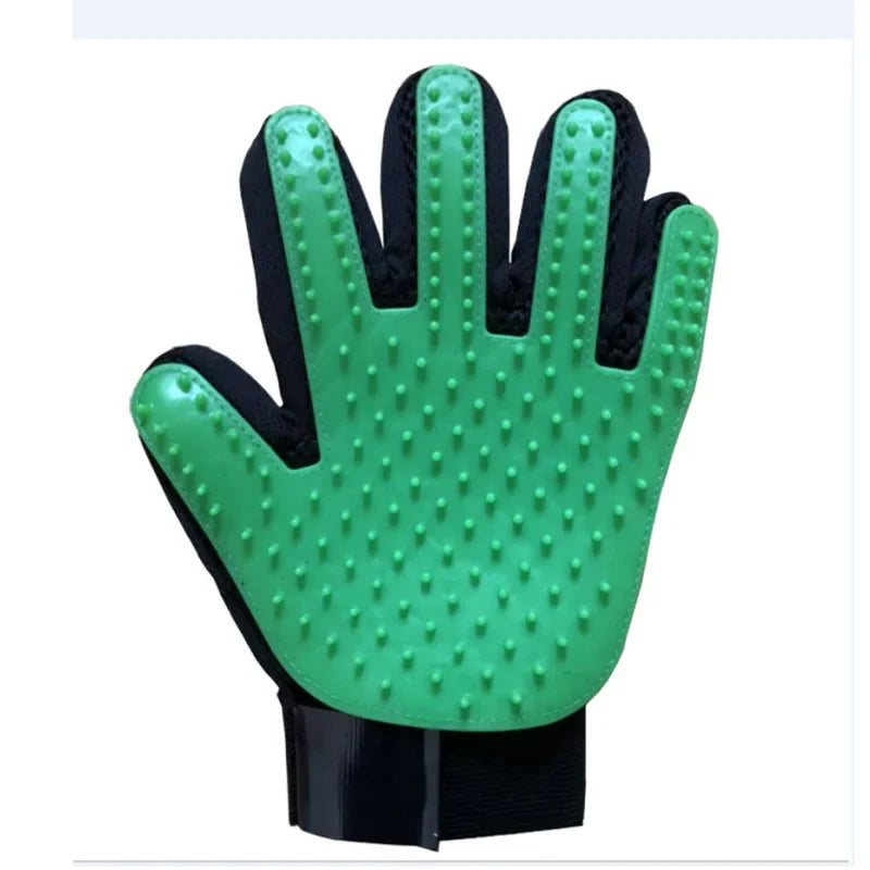 Pet Grooming Glove – Deshedding Brush for Cats & Dogs
