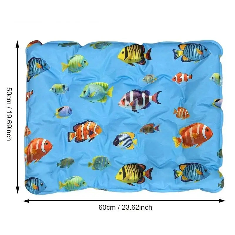 Self-Cooling Pet Ice Gel Pad – Non-Toxic Summer Bed