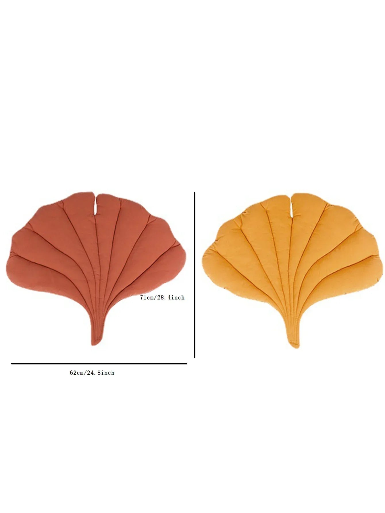 Leaf-Shape Cat Mattress – Reversible Pet Floor Mat