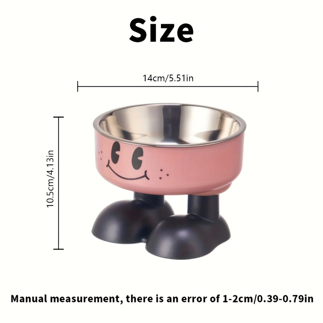 Elevated Stainless Steel Pet Bowls – No-Spill Feeder