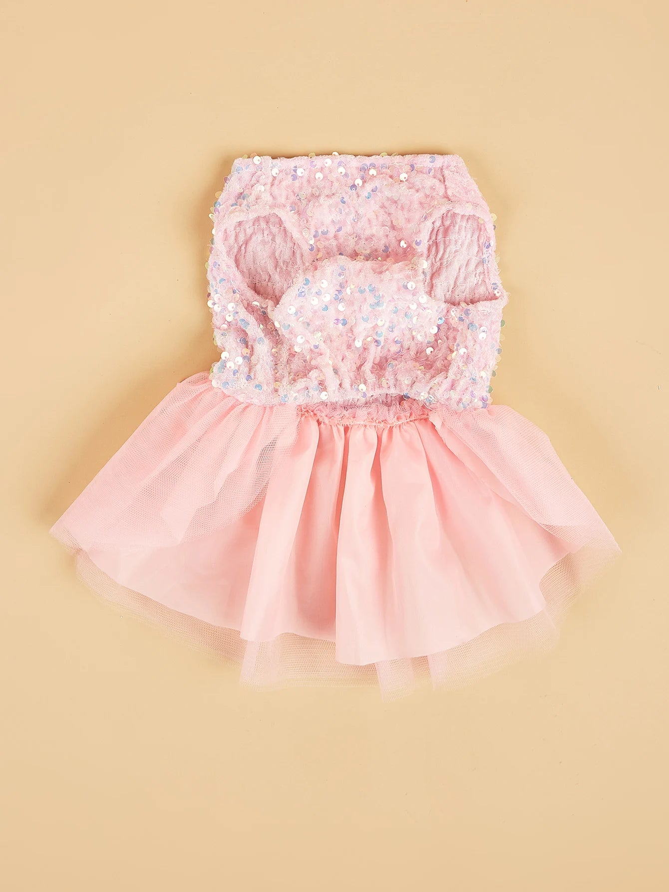 Princess Sequin Tulle Dog Dress