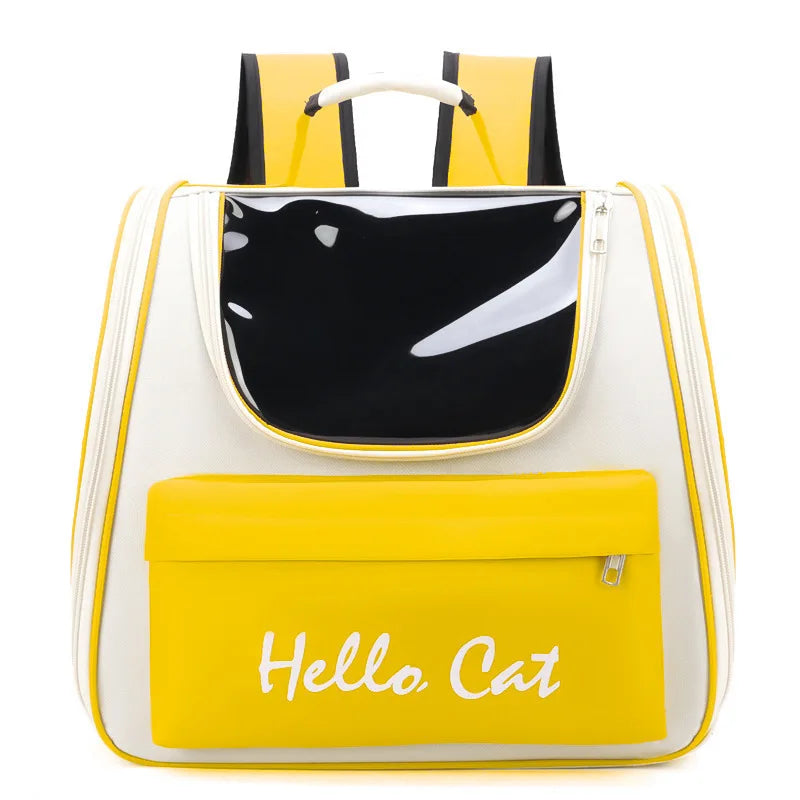 Panoramic Pet Carrier Backpack – Waterproof Oxford