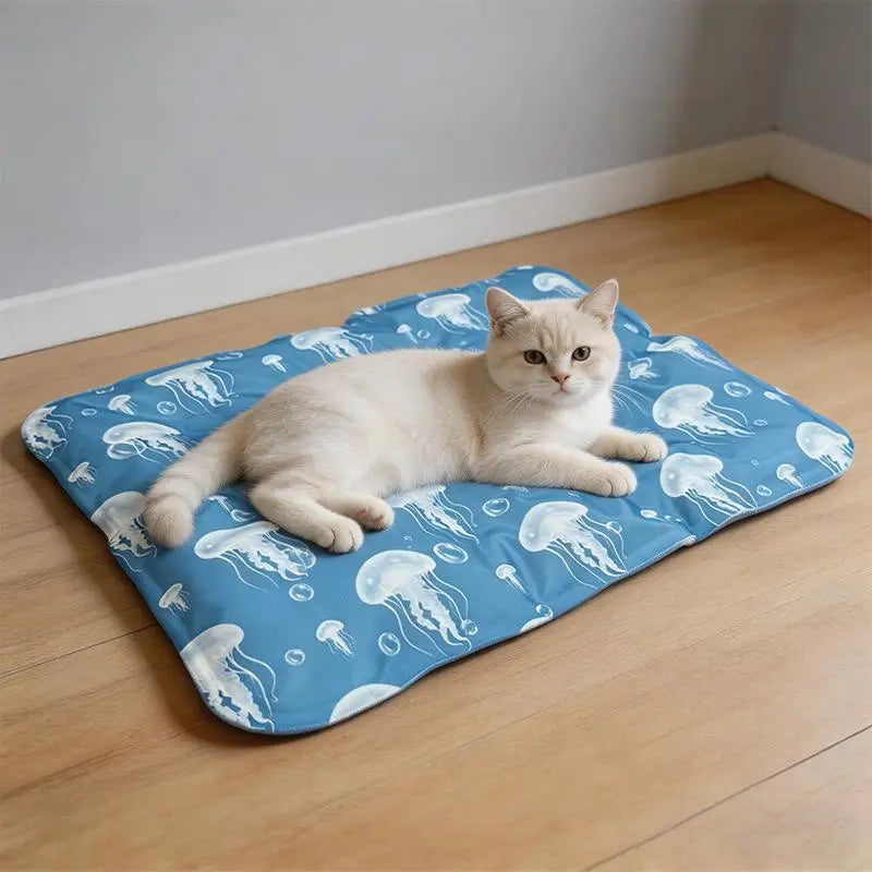 Self-Cooling Pet Ice Gel Pad – Non-Toxic Summer Bed