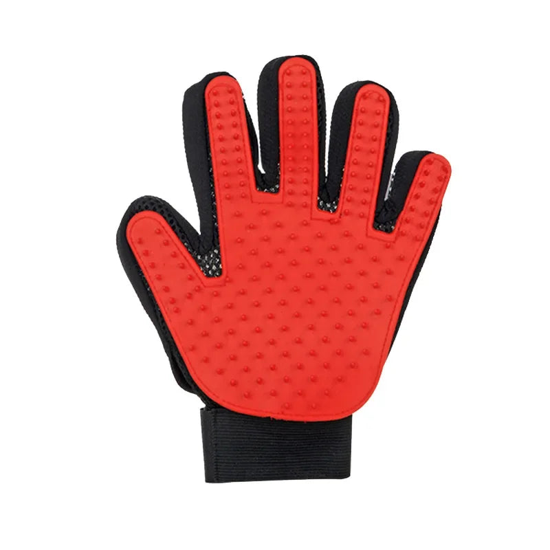 Pet Grooming Glove – Deshedding Brush for Cats & Dogs
