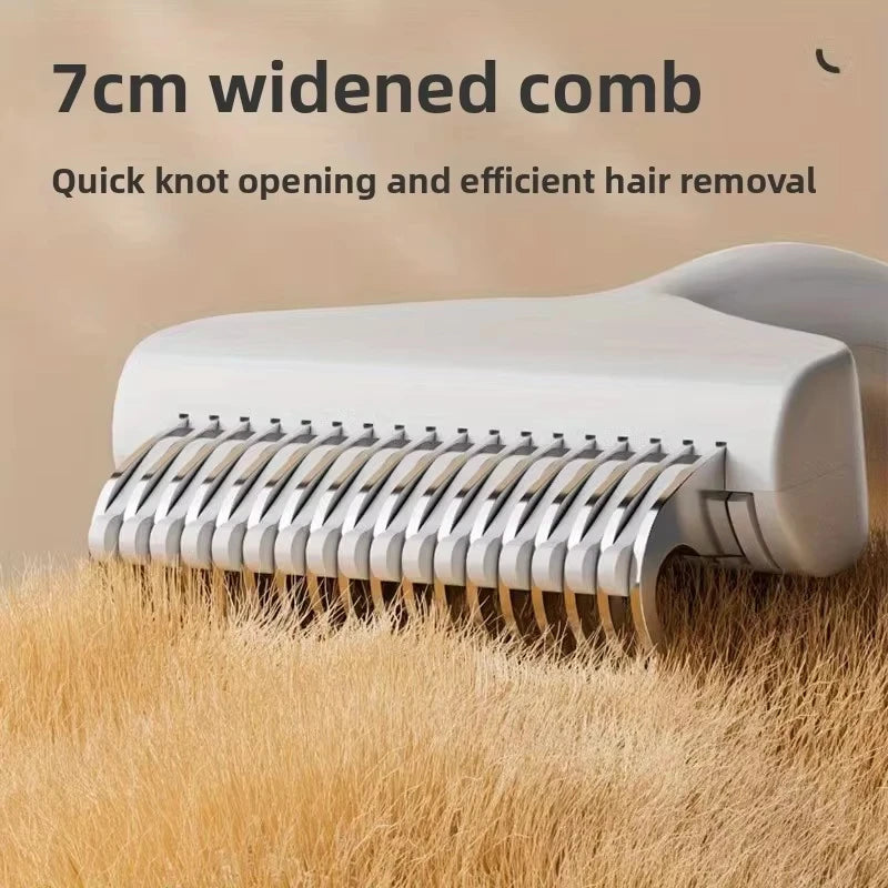 Stainless Steel Dog Deshedding Comb – Dematting Tool