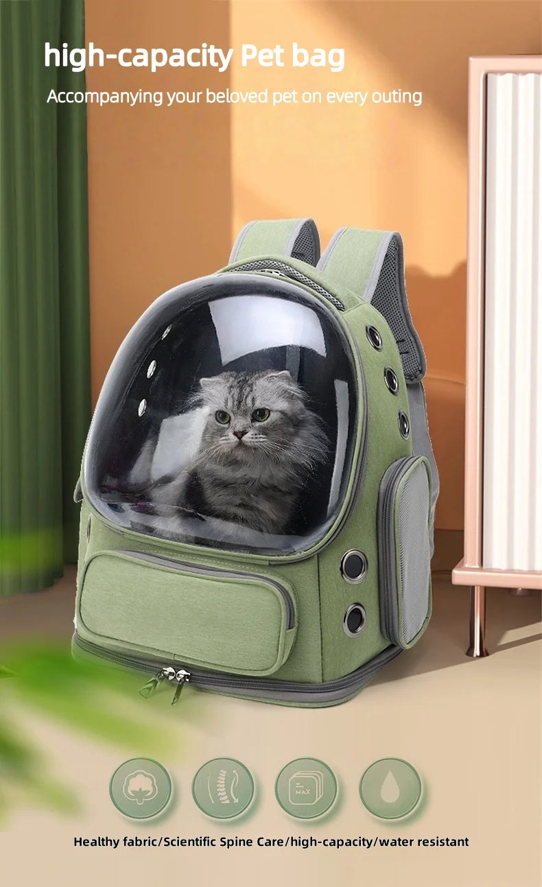 Transparent Pet Carrier Backpack