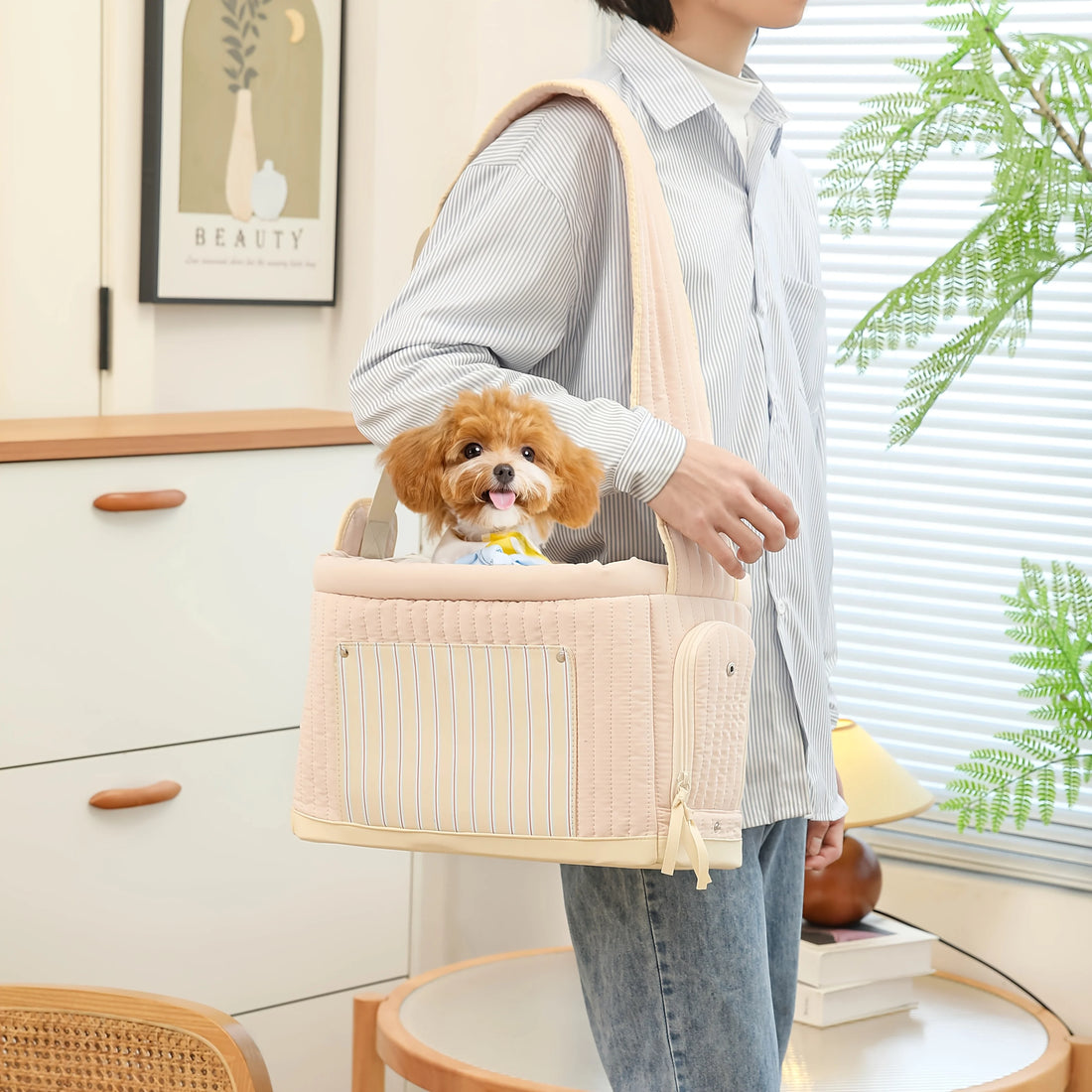 Breathable Dog Carrier Shoulder Bag