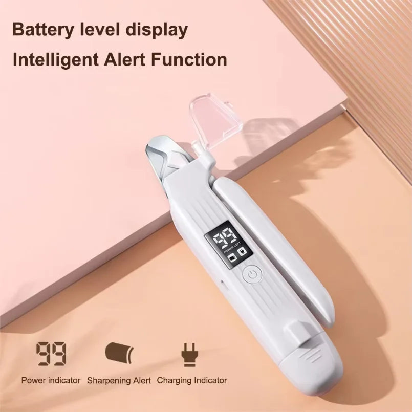 2-in-1 Electric Pet Nail Trimmer & Grinder with LED