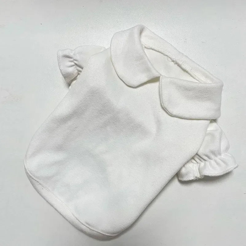 Winter Bow Dress Set for Dogs