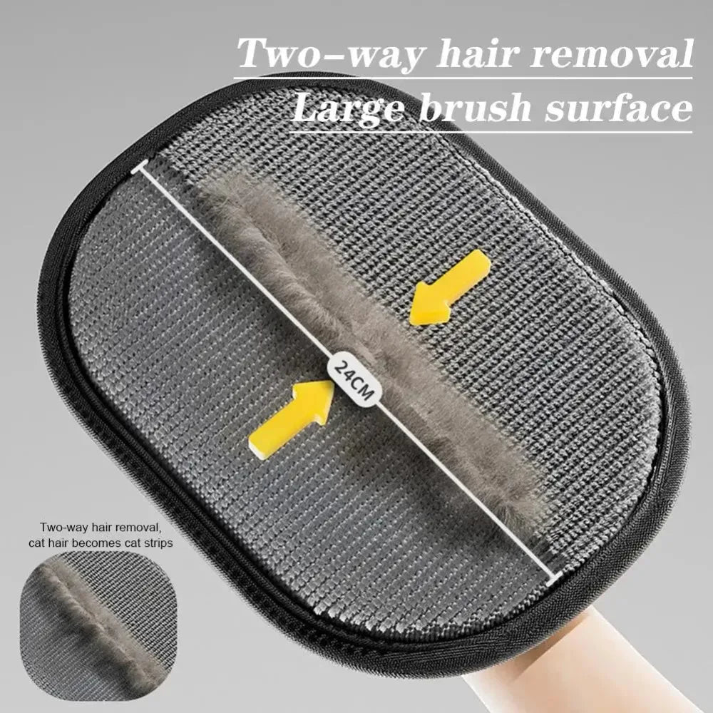 Electrostatic Pet Hair Remover Glove – Reusable Fur Tool