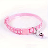 Colorful Cat Collar with Bell – Adjustable & Cute