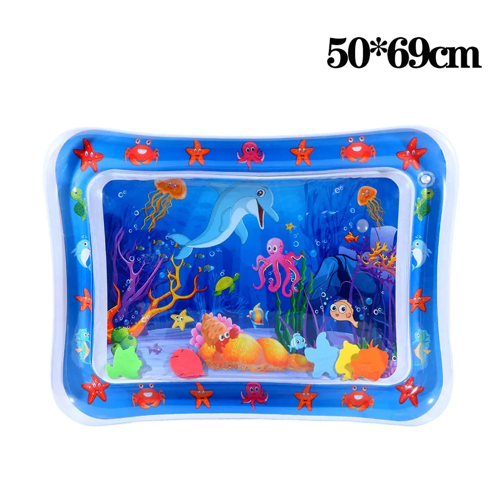 Thickened PVC Pet Water Play Mat – Cooling Sensory Pad