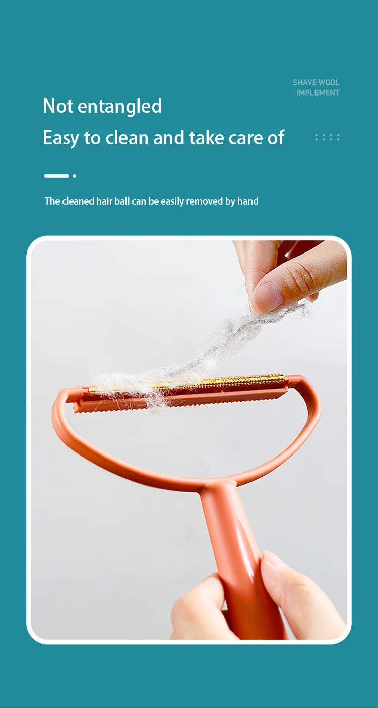 Portable Lint Remover Brush – Manual Fuzz & Fabric Shaver