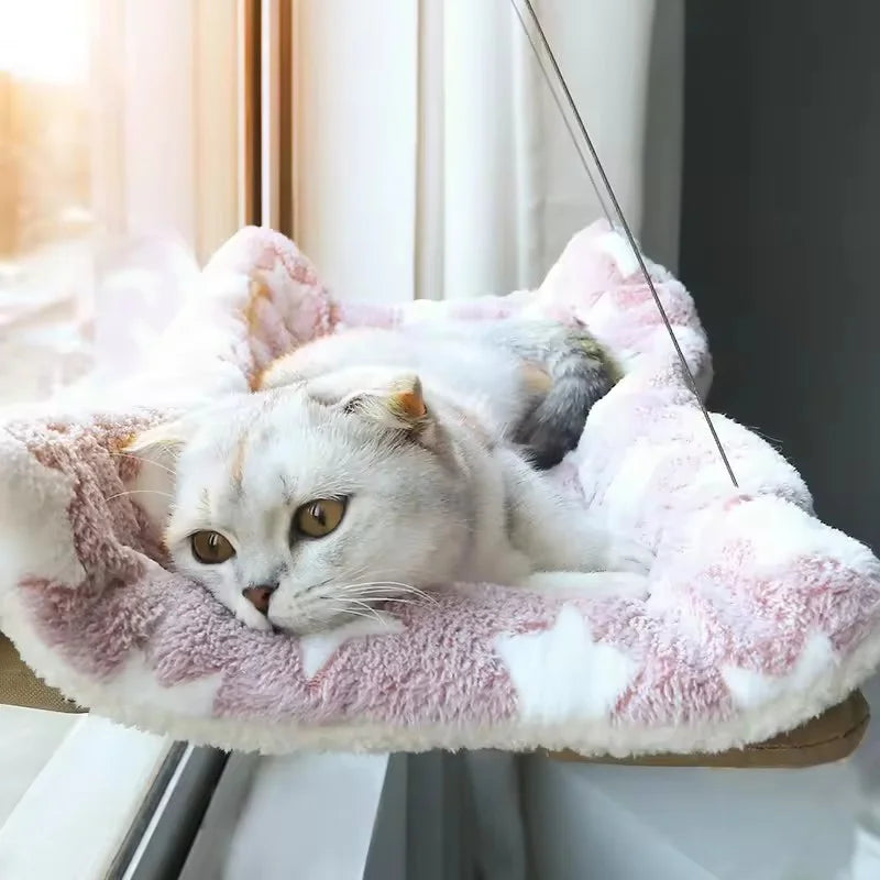 Suction Cup Cat Window Hammock – Easy-Install Perch